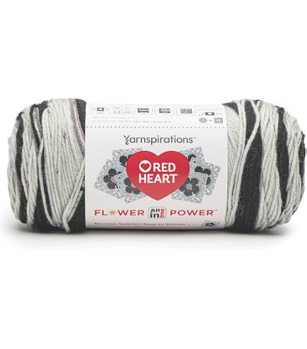 Amazon.com: Red Heart All In One Flower Power Yarn (250G/8.8oz